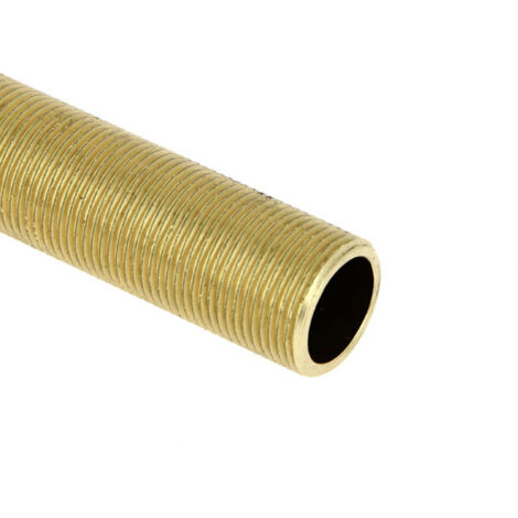 Riquier – Raccord laiton fileté 3/4' – Tube 1m 20x27 pour installations sanitaires et chauffage – Étanchéité renforcée sans joints filasses