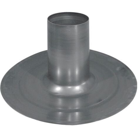 Ubbink – Solin de toit plat en aluminium 169910 – Compatible avec terminaux verticaux 60/100 et 80/125 – Installation durable et esthétique