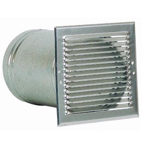 Thermor – Entrée/sortie d'air murale – Grille aération VMC – Débit max 300m³/h – Fixation murale – Pour espaces confinés (1/4)