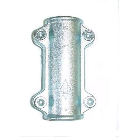 Collier de réparation long pour tube acier 40x49