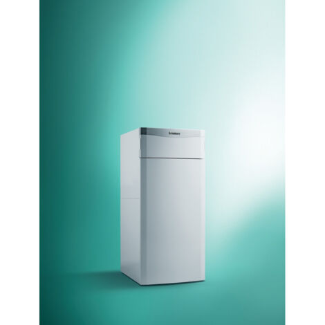 Vaillant – Chaudière gaz à condensation au sol 20kW – Évacuation des fumées – Hauteur 132cm – Largeur 59.9cm – Économies d'énergie - h1320x