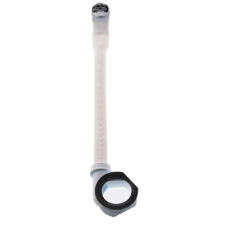 Nicoll – Bonde de lavabo avec trop-plein – Diamètre 30 mm – Épaisseur de cuve jusqu'à 10 mm – Laiton chromé pour étanchéité parfaite (1/2)