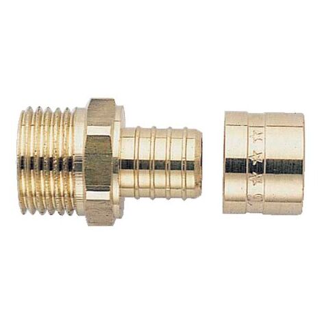 Raccord fixe PER mâle pour tube 16- 12x17