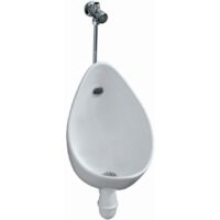 Geberit – Pack urinoir AUBAGNE 2 – Prêt à poser – Alimentation apparente – Siphon réglable à culot démontable – Bonde inox