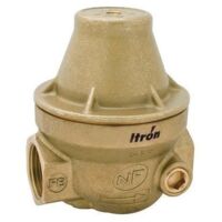 Itron – Réducteur de pression Isobar FF 3B Ø20X27 – Corps bronze – Chapeau composite – Siège inox – Pression réglable 1,5 à 4,5 bars