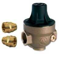 Itron – Réducteur de pression eau 3 bars – Corps bronze avec chapeau composite – 2 raccords 15X21 et 20X27 – Multifileté réversible 16 combinaisons