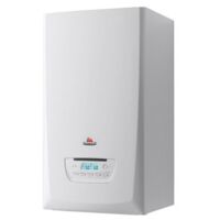 Saunier Duval – Chaudière gaz à condensation 24kW – Évacuation ventouse – Débit sanitaire 17l/min – Corps inox – Rendement 109.2%