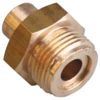 Gurtner – Raccord gaz à souder mâle 20x150 Ø 12 mm – Monobloc en cuivre pour gaz butane et propane – Connexion sécurisée
