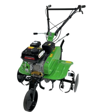 Greenwood – Motobineuse thermique 7 CV – Largeur de travail 75 cm – Système de sécurité 'homme mort' – Boîte de vitesse robuste en fonte d'aluminium - GW-M903L