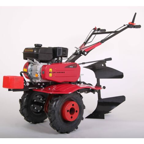 Motoculteur MEP900 7 CV avec charrue brabant et 8 fraises - Largeur de travail : 110 cm ELECTROPOWER