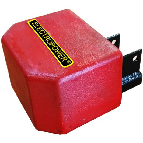 Electropower – Contrepoids avant pour motoculteur – Améliore la stabilité – Compatible MEP900 et MEP500 – Fournie avec support