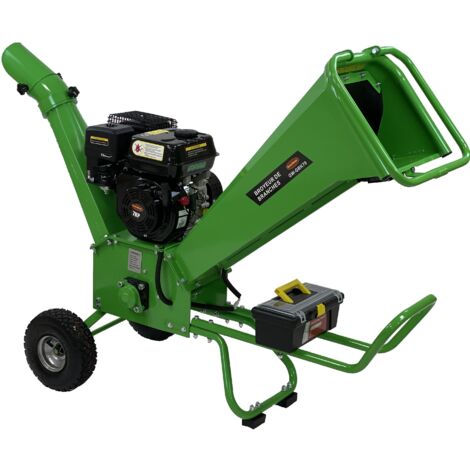 Broyeur de branches 7cv à rotor Pack Complet