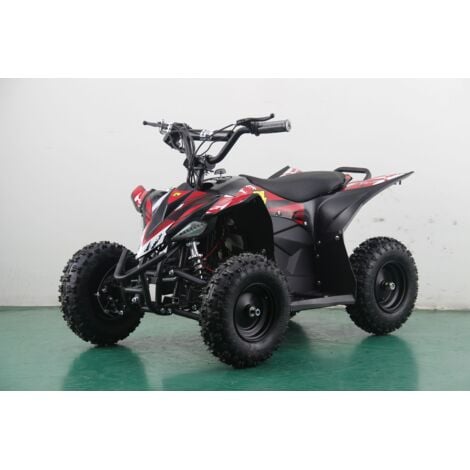 MINI QUAD électrique COBRA 800W Noir Et Rouge