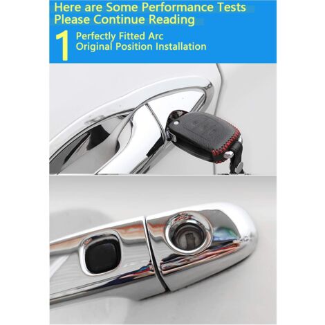 Juego De 4 Cubremanijas Cromadas Para Hyundai Elantra 2011-2016 - ABS, Fácil Instalación