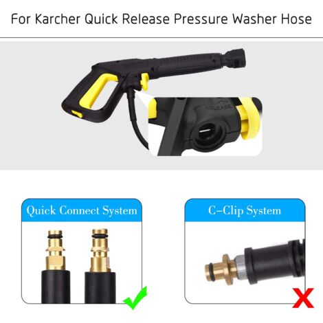 KARCHER K2 K3 K4 Pistola A Scatto E Vite Tubolare 6 M In Montaggio #202 - Foto 10