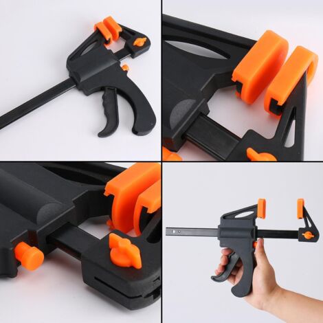 Abrazaderas De Liberación Rápida Push/Pull, Paquete De 2 | Leroy Merlin