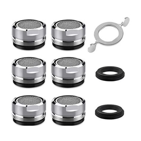 Conector De Tubo De Agua En Latón M22 M24 A 1/2 Pulgada - Burbujeador De Aire Para Fregadero De Cocina