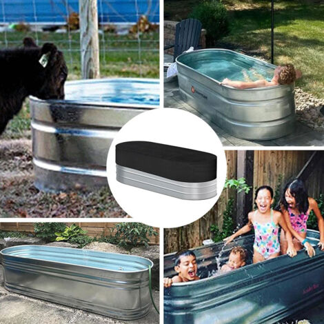 Funda Protectora Para Manta Solar De Piscina | Tamaños 16 O 18 Pies | Tela Oxford Impermeable 420D | Color Beige
