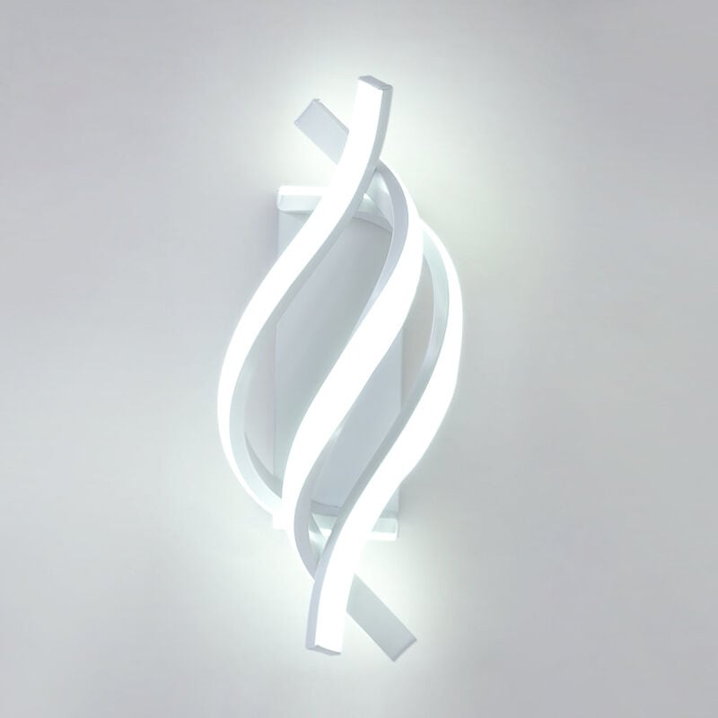 Applique Murale LED, 18W Intérieur Lampe Murale Moderne, Créativité Métal Lampe de Mur 1440LM pour Chambre Maison Couloir Salon Escalier