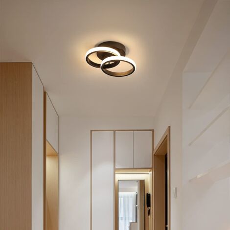 Plafonnier LED, LED Lustre de Plafond Luminaire Plafonnier 22W Plafonnier en Acrylique Chic Moderne éclairage pour Cuisine Salon Chambre à Coucher 3000K Blanc Chaud