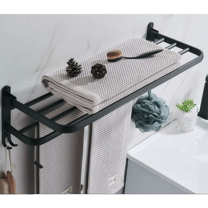 Toalleros De Baño De Aluminio Montados En La Pared - EBay