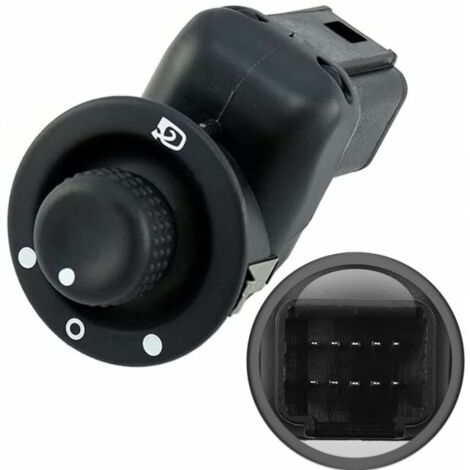 Botón de espejo retrovisor para Clio 3 4 Scenic Captur Modus Interruptor de control de ajuste exterior Espejo retráctil plegable 8200676529 8200214921 (1/5)
