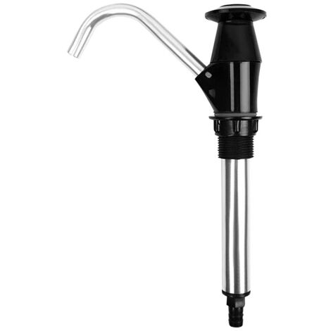 Bomba de mano de agua del fregadero, herramienta para grifo de agua, caravana, autocaravana, barco, autocaravana, color negro (1/4)