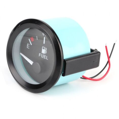 Medidor de nivel de combustible Universal para coche de 52mm, medidor de rango Digital LED E-1/2-F con Sensor de combustible (1/5)