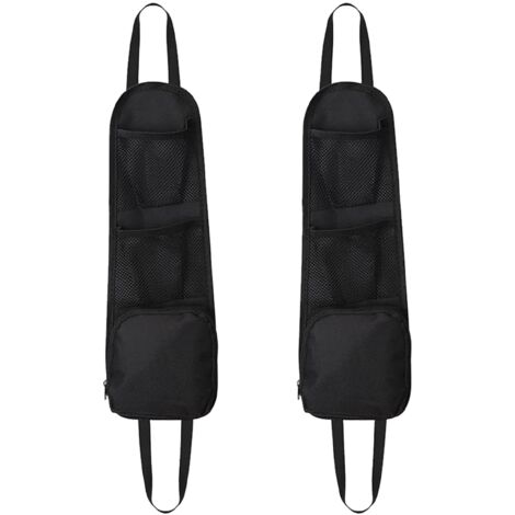 2 bolsas de almacenamiento laterales para el asiento del automóvil, bolsas multifuncionales para colgar en el asiento del automóvil, bolsas de almacenamiento para el asiento del automóvil (1/5)