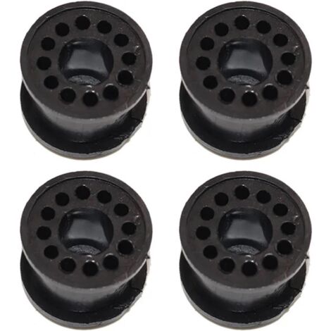 Cable de perilla de cambio de marchas portátil, ojal de plástico negro 4S6P7412AA para Fiesta Focus, 4 Uds. (1/4)