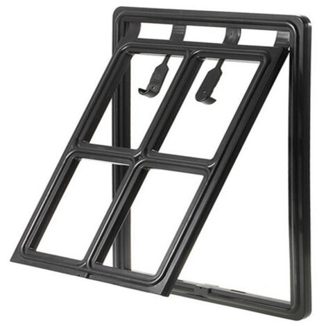 Puerta para gatos para perros y gatos, puerta mosquitera para perros y gatos con libre acceso - Grande 35 cm x 45 cm (1/5)