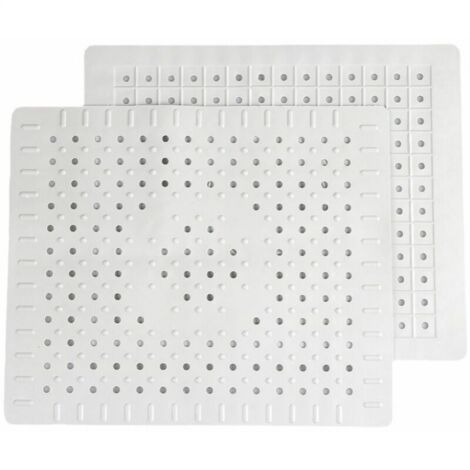 Juego de 2 alfombrillas protectoras para fregadero de cocina, goma antideslizante duradera, fácil de limpiar y cortar con bricolaje. (1/5)
