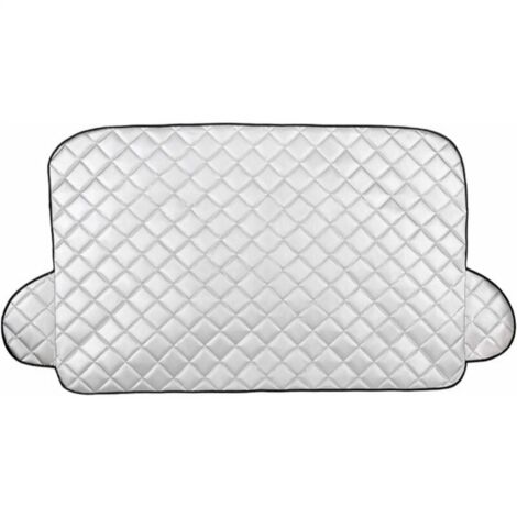 Cubierta para parabrisas de coche, cubierta para parabrisas, protección magnética, cubierta plegable, protección contra heladas, universal para coche, antinieve, hielo, lluvia y sol (1/5)