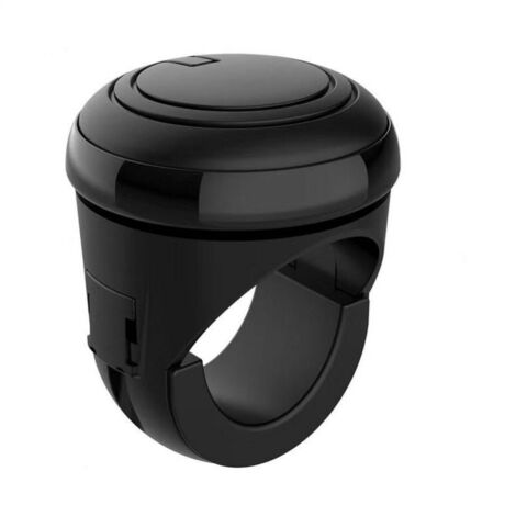 Bola universal para volante de coche, compatible con todos los volantes, botón auxiliar que facilita las maniobras de coches, camiones, tractores, cortacésped y barcos, silicona (1/5)