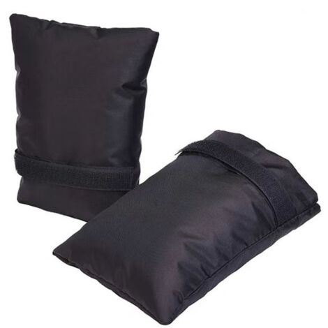 Juego de 2 cubiertas gruesas para grifos de exterior, aislamiento térmico impermeable para invierno, accesorios para grifos negros de 18x22cm (1/5)
