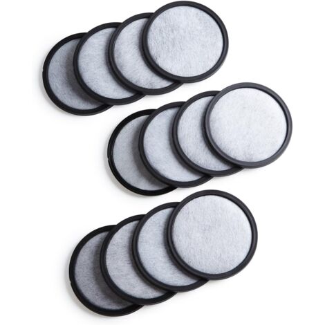 Paquete de 12 discos de filtro de agua de carbón activado premium para todos los modelos de Mr. Coffee (1/5)