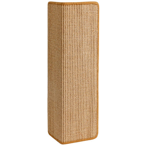 Rascador para gatos de sisal, resistente al desgaste, virutas de madera, garras afiladas, rascador para gatos, protección de muebles, pegatina vertical antiarañazos, esquina (1/3)