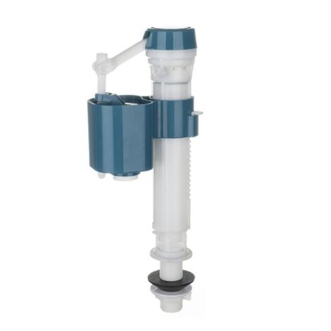 Flotador universal para inodoro, válvula de llenado de inodoro, válvula de llenado de inodoro con descarga, pieza de repuesto de alto rendimiento para la mayoría de los inodoros(blue)