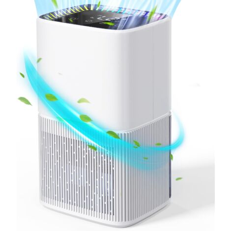 Deshumidificador Portátil 1600ml, Deshumidificador de Aire Antimoho con Descongelación Automática, Modo de Suspensión, LED de Color, Temporizador, Ideal para Baño, Dormitorio (1/5)