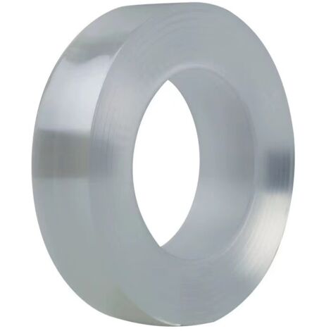 Protector de Parachoques, Protección del Umbral de la Puerta del Automóvil, Protectores de Llantas - Tira Protectora de Goma Transparente para Automóvil de 10 M (5 cm x 10 M) (1/5)