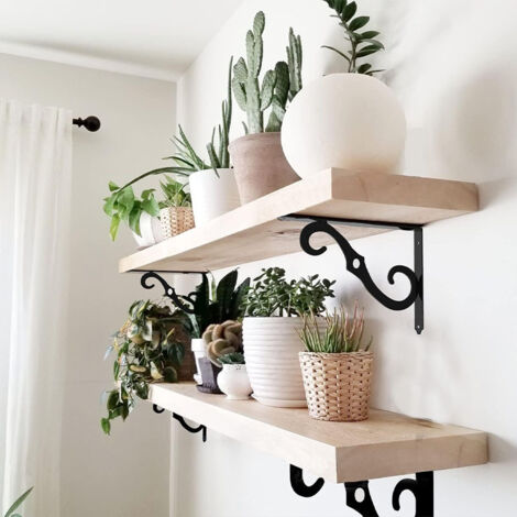 Paquete De 4 Soportes Para Escobas Montados En La Pared Soporte Para Fregona Adhesivo De Acero