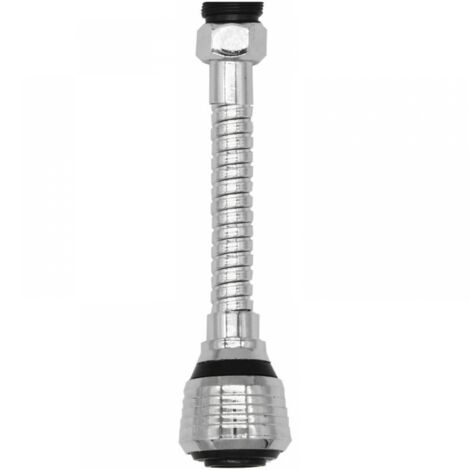 Aireador de grifo flexible - 15,5 cm - - Compatible con roscas M22 / M24