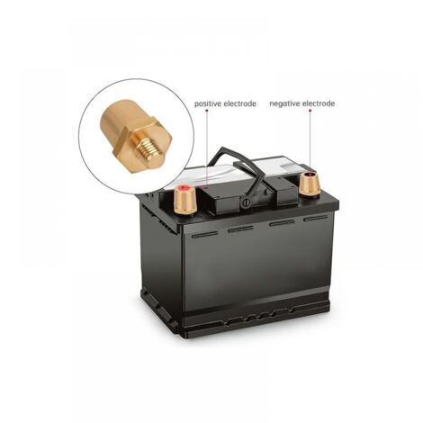 Adaptador De Poste De Terminal De Batería De Plomo Hembra De 3/8"-16