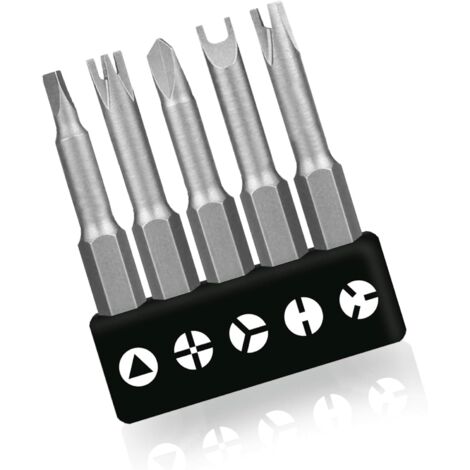 Juego De 5 Destornilladores Especiales En Forma De U De 50 Mm Tipo Y Juego De 5 Destornilladores Especiales En Forma De U De 50 Mm Tipo Y