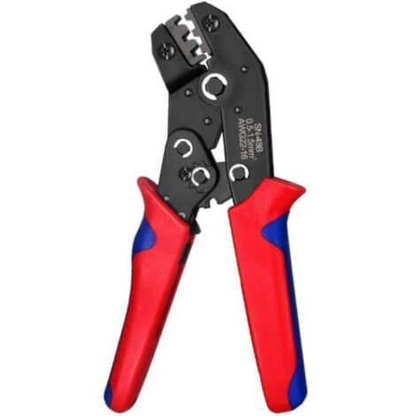 Alicates de crimpado para terminales eléctricos, con mango ergonómico, disponibles para conectores de cables eléctricos SN-48B