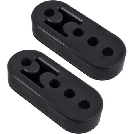 Soporte de escape para coche, soporte de escape, soporte de escape, goma de escape, soporte de escape de goma negra (1/3)