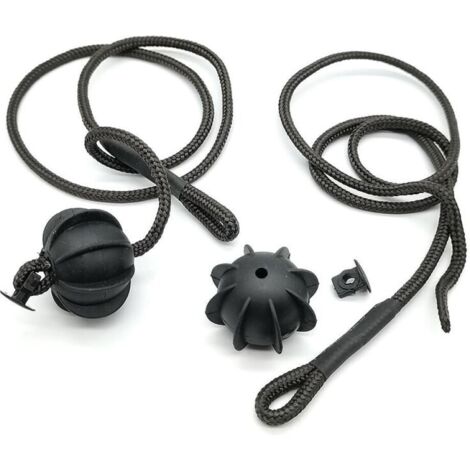 Cuerda de fijación para coche, 2 piezas, cadena de fijación universal para estante trasero, compatible con VW Golf 6, 5, 4, MK6, MK5 y GTI. (1/4)