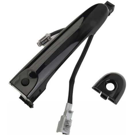 Poignée de porte extérieure avant gauche côté conducteur compatible avec F15 2010-2022 Noir 80644-1FA5A 80644-3WC2A 80640-3WC2A (1/3)