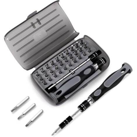 Jeu Tournevis de Précision 32 en 1- Mini Set Tournevis Magnétique Bricolage Electronique de Réparation Kit, Outil Informatique (1/5)