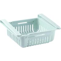 Set de almacenaje para frigorífico (4 compartimentos ampliables para cocina y frigorífico), azul